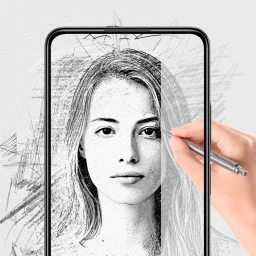Biểu tượng AR Drawing: Vẽ và Phác họa